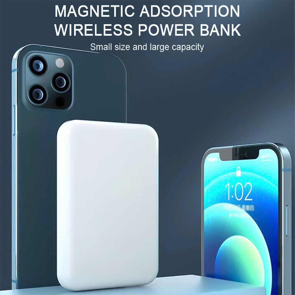 20000Mah Power Bank Magnetic Battery Pack Wireless Charger for Iphone 14/13/12